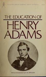 Cover of The education of Henry Adams